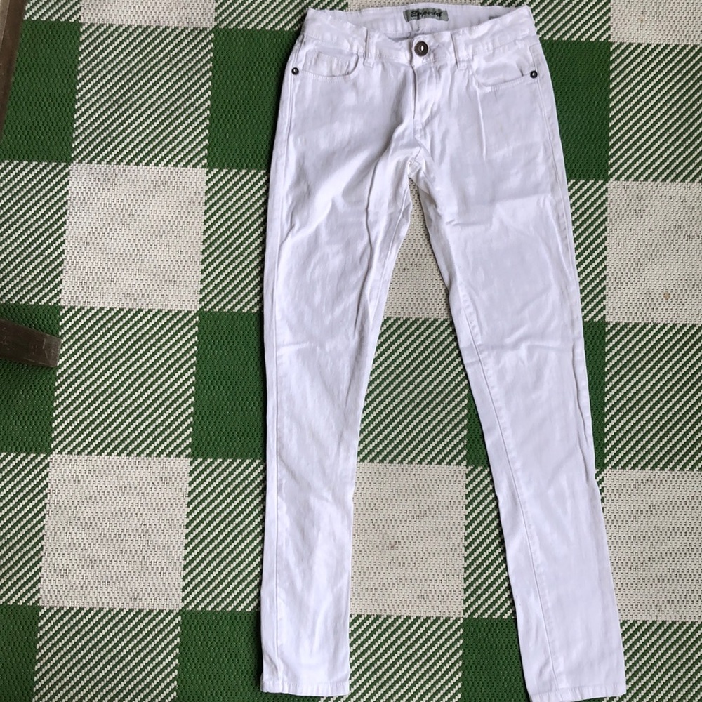 Emperial white skinny jeans juniors size 3